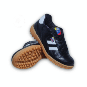 ZAPATILLA TORRETIN CLÁSICA CUERO NEGRO
