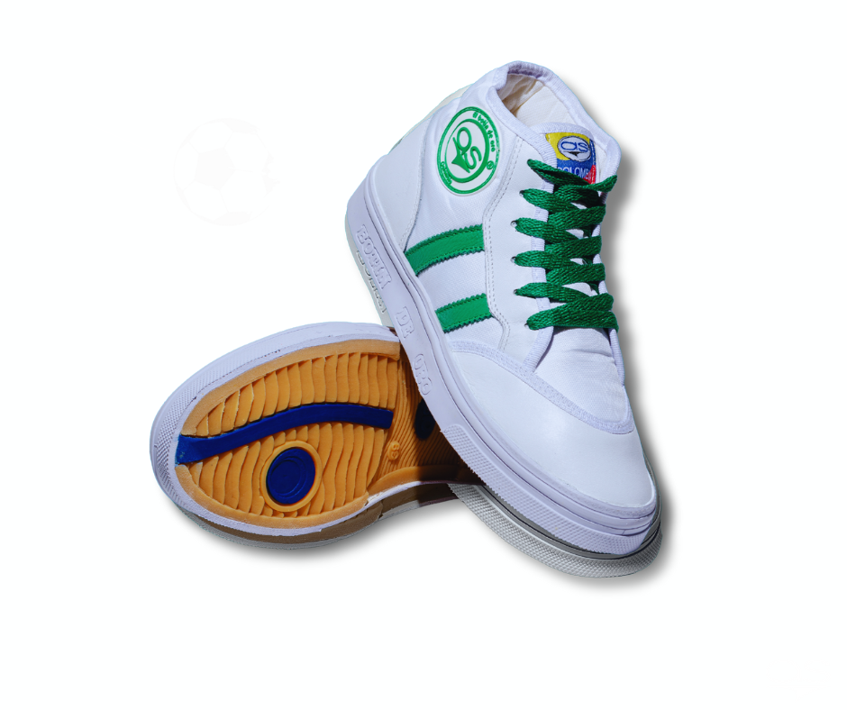 BOTA FUTSAL BLANCO Y VERDE