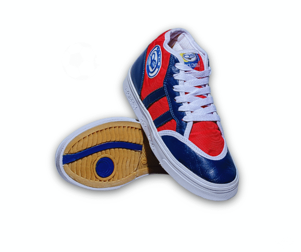 BOTA FUTSAL AZUL Y ROJO