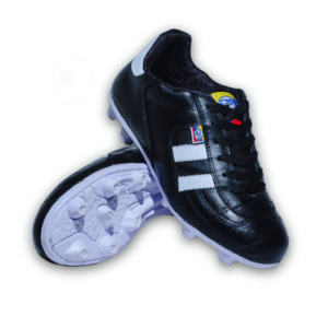 GUAYOS CUERO NEGRO SUELA BLANCA