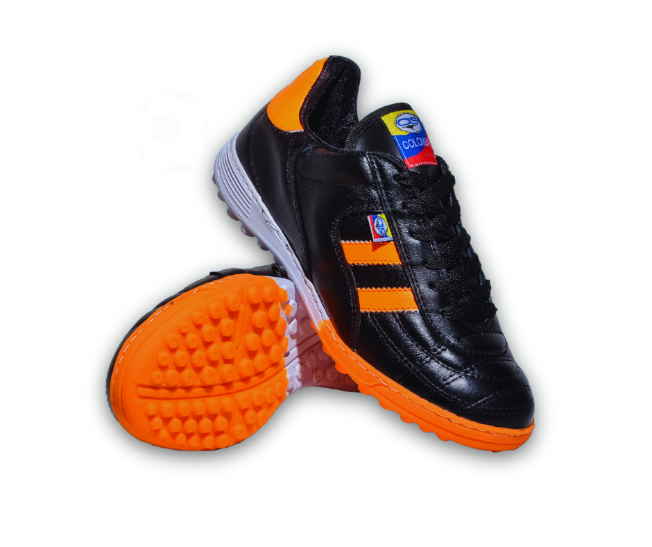 ZAPTILLA TORRETIN LAZER NARANJA CUERO