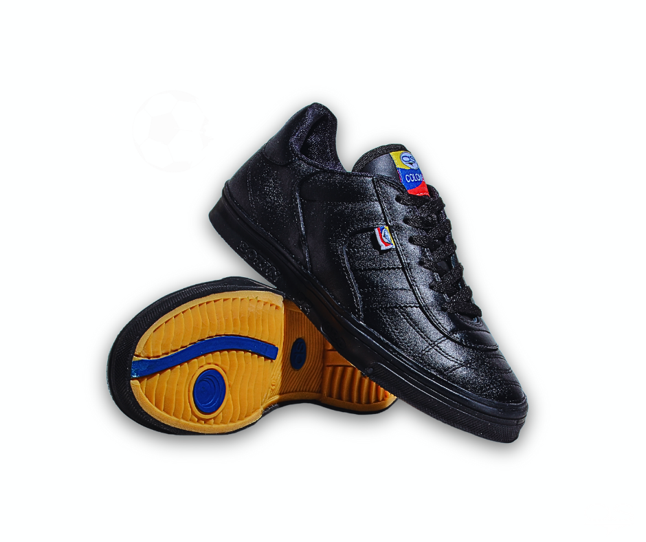 ZAPATILLA FUTSAL AS  NEGRA